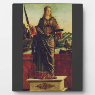 Saint Anastasia of Rome Plaque