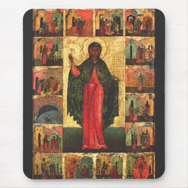Saint Anastasia Virgin and martyr Mouse Pad (Front)