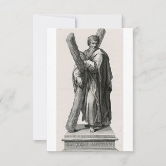 Saint Andrew Apostle Devotional Holy Card