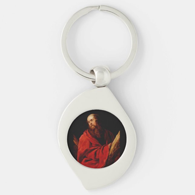Saint Andrew by Peter Paul Rubens Key Ring (Front)
