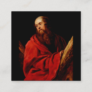 Saint Andrew by Peter Paul Rubens Square Business Card
