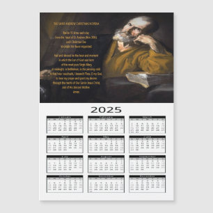 Saint Andrew Christmas Novena 2025 Calendar