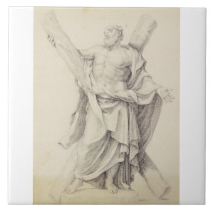 Saint Andrew one of 12 Apostles Tile