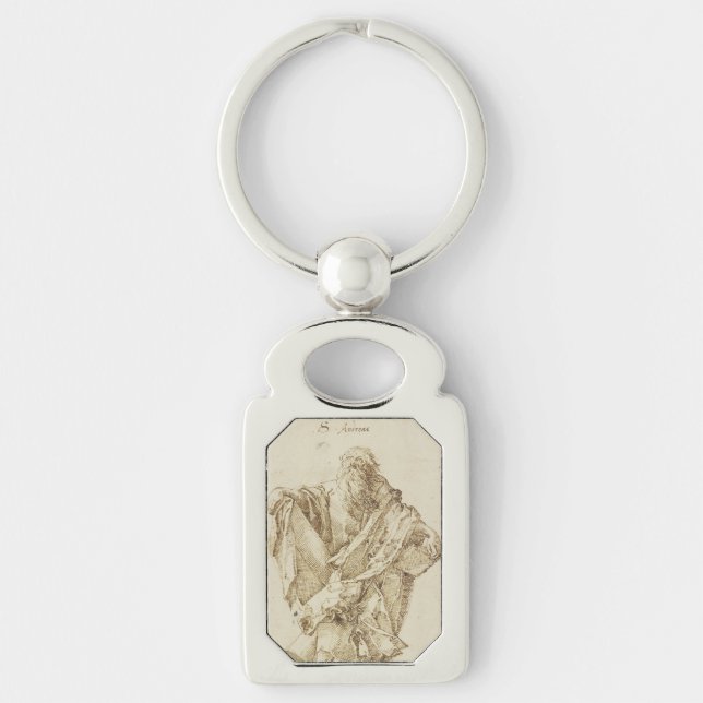 Saint Andrew the Apostle First‑Called Disciple Key Ring (Front)