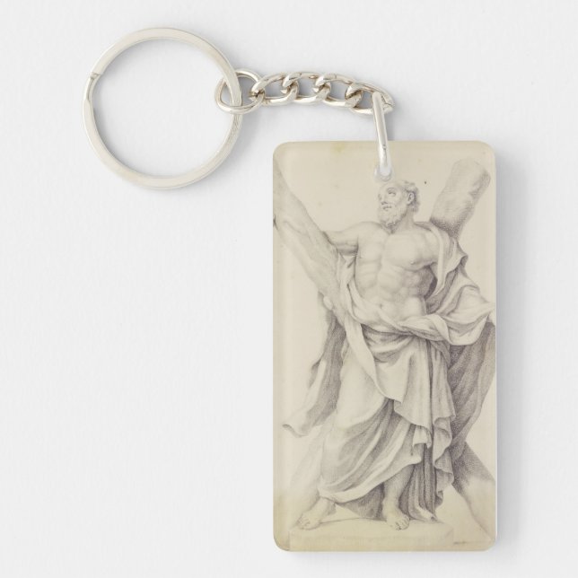 Saint Andrew the Apostle First‑Called Disciple Key Ring (Front)