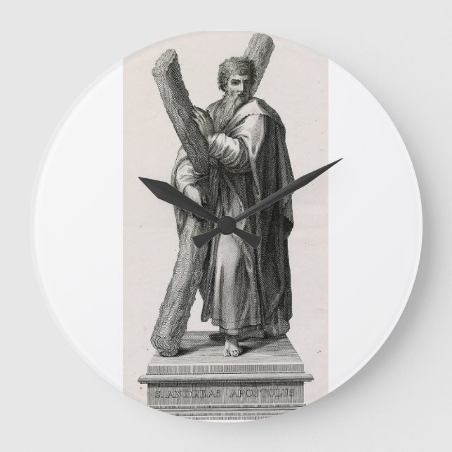 Saint Andrew the Apostle First‑Called Disciple Large Clock (Front)