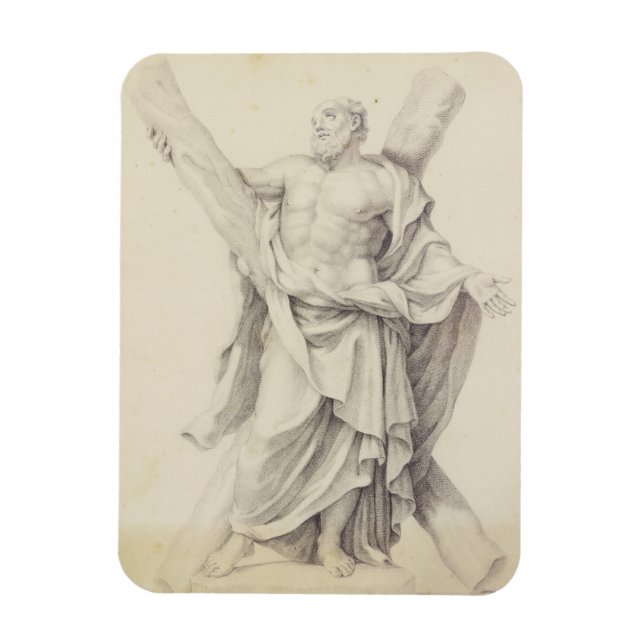 Saint Andrew the Apostle First‑Called Disciple Magnet (Vertical)