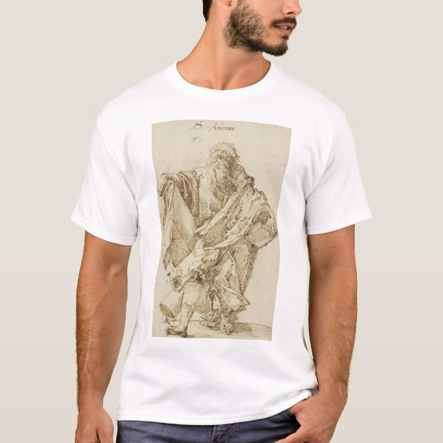 Saint Andrew the Apostle First‑Called Disciple T-Shirt (Front)