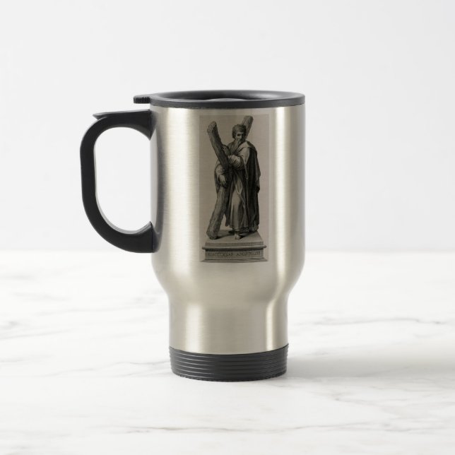 Saint Andrew the Apostle First‑Called Disciple Travel Mug (Left)