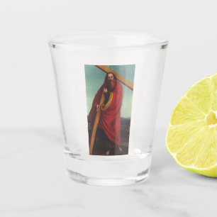 Saint Andrew the Apostle Martyr Shot Glass