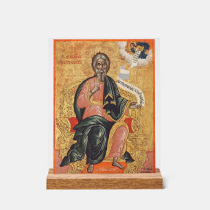 Saint Andrew the Apostle Orthodox icon Acrylic Sign