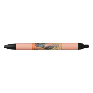 Saint Andrew the Apostle Orthodox icon Black Ink Pen