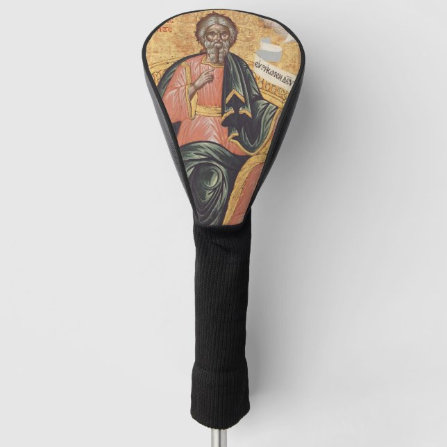 Saint Andrew the Apostle Orthodox icon Golf Head Cover (Front)