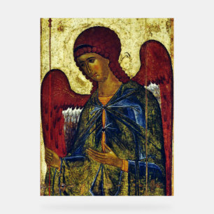 Saint Angel Gabriel Orthodox Icon Acrylic Sign