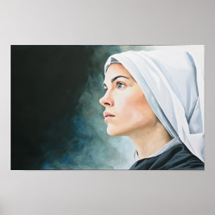 Saint Angela Merici: Light of Faith and Wisdom Poster