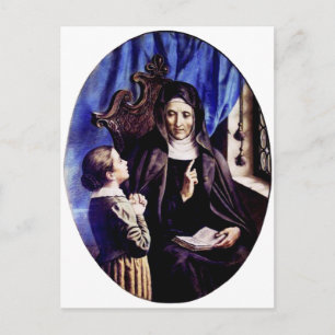 Saint Angela Merici Virgin and foundress Postcard