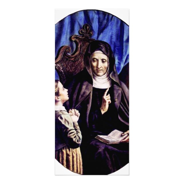 Saint Angela Merici Virgin and foundress Rack Card (Front)