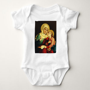 Saint Ann and Virgin Mary Baby Bodysuit