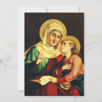 Saint Ann and Virgin Mary