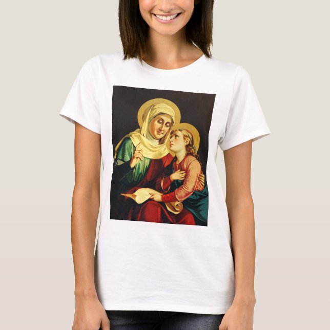 Saint Ann and Virgin Mary T-Shirt (Front)