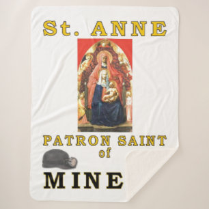 SAINT ANNE SHERPA BLANKET