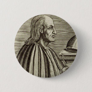 Saint Anselm of Canterbury Doctor of the Church 6 Cm Round Badge