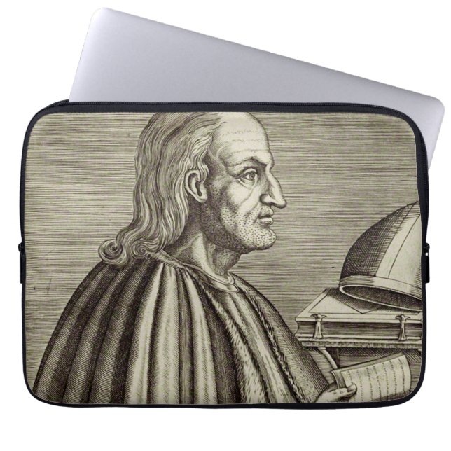 Saint Anselm of Canterbury Doctor of the Church Laptop Sleeve (Front)