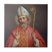 Saint Anselm of Canterbury Tile