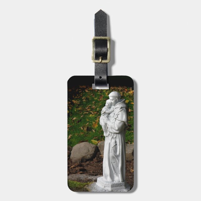 Saint Anthony Luggage Tag (Front Vertical)