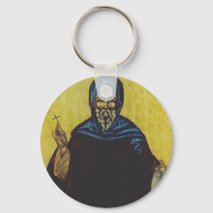 Saint Anthony of Egypt Key Ring