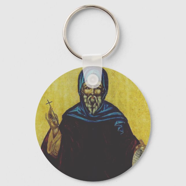 Saint Anthony of Egypt Key Ring (Front)