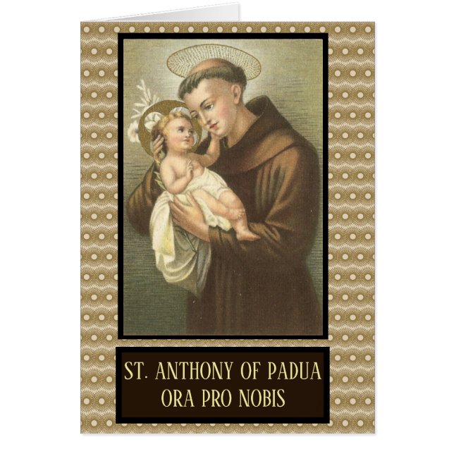 Saint Anthony of Padua Baby Jesus (Front)