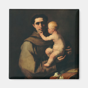 Saint Anthony of Padua by Luca Giordano Magnet