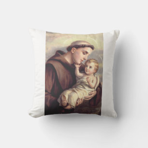 Saint Anthony of Padua Cushion