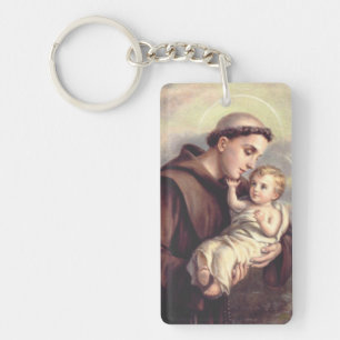 Saint Anthony of Padua Key Ring