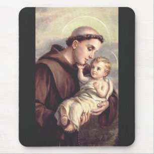 Saint Anthony of Padua Mouse Pad