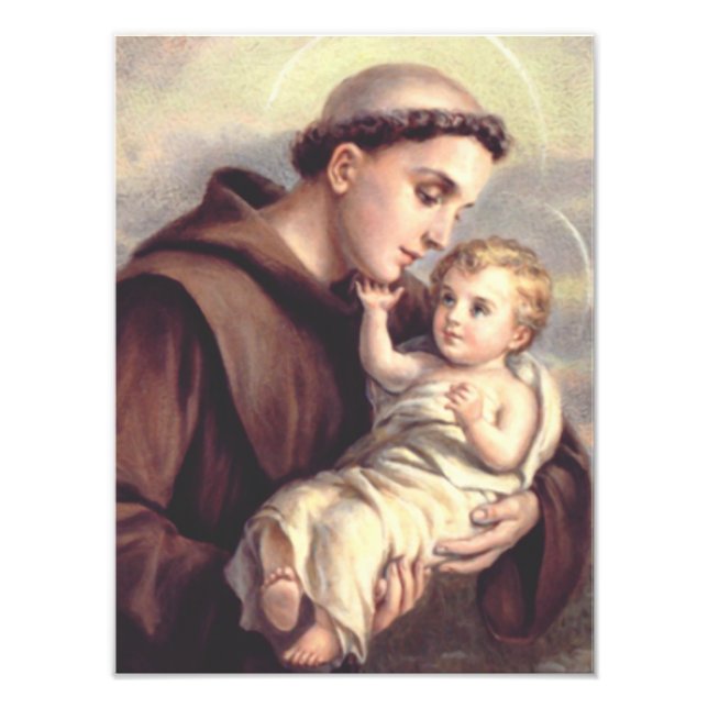 Saint Anthony of Padua Photo Print (Front)