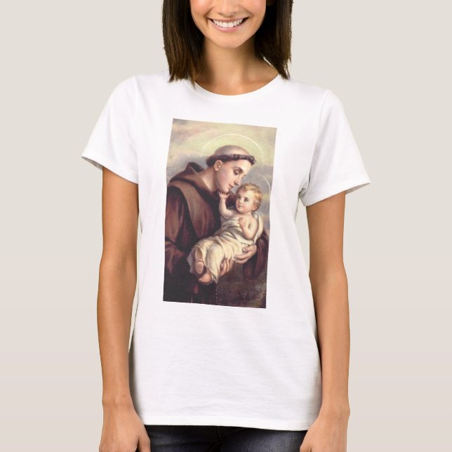 Saint Anthony of Padua T-Shirt (Front)