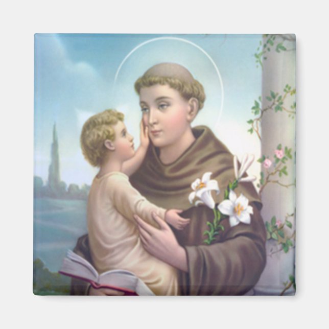 Saint Anthony Padua Magnet (Front)