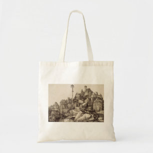 Saint Anthony Reading by Albrecht Durer Tote Bag