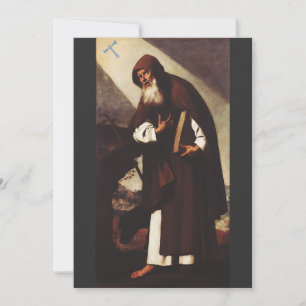 Saint Anthony the Abbot Holiday Card
