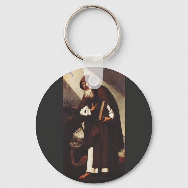 Saint Anthony the Abbot Key Ring (Front)