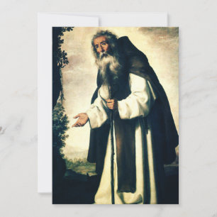 Saint Anthony the Anchorite Holiday Card