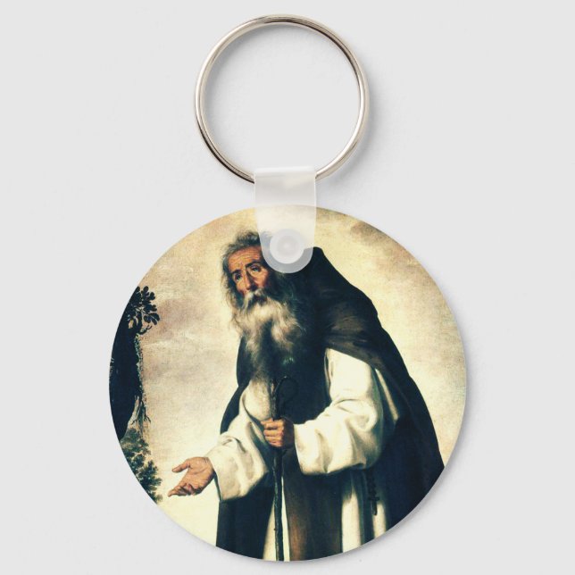 Saint Anthony the Anchorite Key Ring (Front)