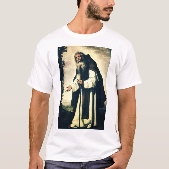Saint Anthony the Anchorite T-Shirt (Front)