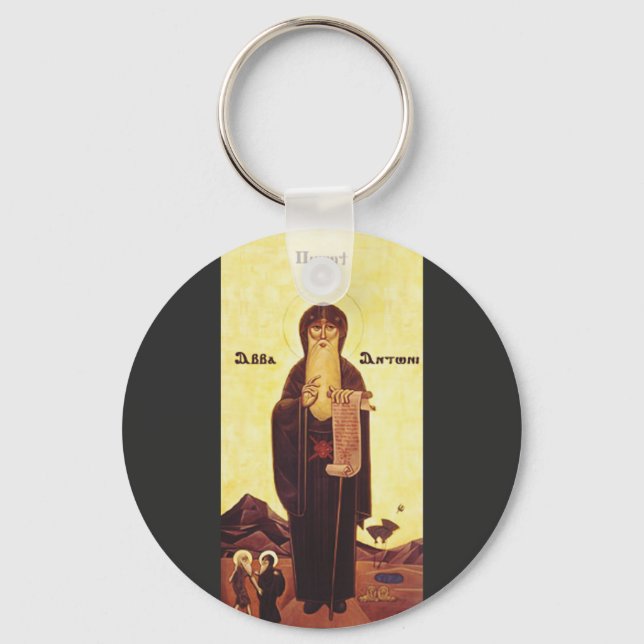 Saint Anthony the Great Key Ring (Front)