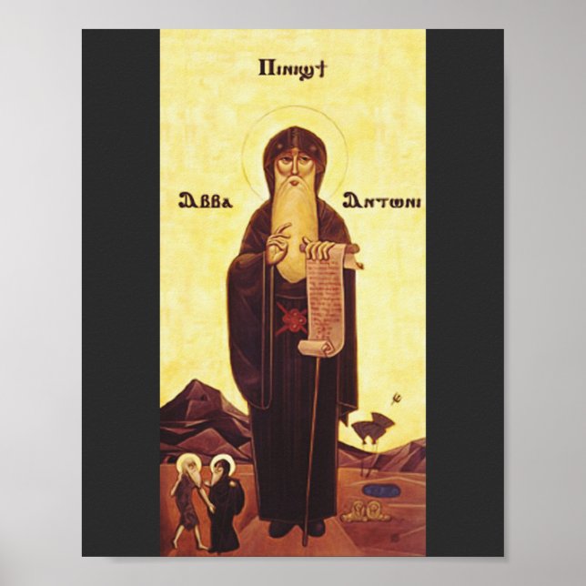 Saint Anthony the Great Poster (Front)