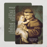 Saint Anthony Unfailing Prayer