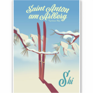 Saint Anton am Arlberg, Tyrolean Alps, Austria Ski