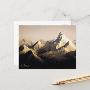 Saint Anton Dusk Postcard